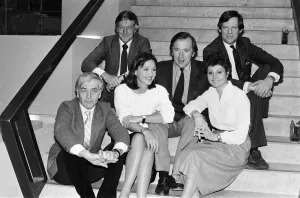 Robert Kee, Michael Parkinson, Anna Ford, David Frost, Angela Rippon Robert Kee, Michael Parkinson, Anna Ford, David Frost, Angela Rippon