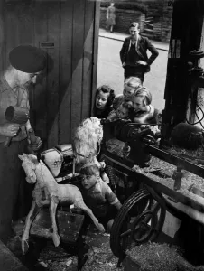 One of the last rocking horse craftsmen in Britain, Steve Winder from Ossett, Yorkshire One of the last rocking horse craftsmen in Britain, Steve Winder from Ossett, Yorkshire