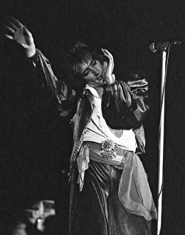 Rod Stewart performing on stage at the Edenhall just outside Amsterdam city centre Rod Stewart performing on stage at the Edenhall just outside Amsterdam city centre