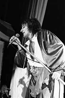 Rod Stewart performing on stage at the Edenhall just outside Amsterdam city centre Rod Stewart performing on stage at the Edenhall just outside Amsterdam city centre