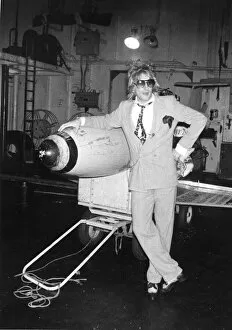 Images Dated 6th December 1978: Rod Stewart said a fond farewell on 6 December 1978 to the ship he helped to make a TV