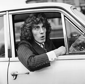 Roger Daltrey, singer of British rock group The Who, pictured after his appearance in Roger Daltrey, singer of British rock group The Who, pictured after his appearance in