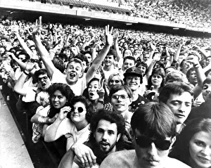 Rolling Stones: Fans at Cardiff Arms Park 17th July 1990 Rolling Stones: Fans at Cardiff Arms Park 17th July 1990