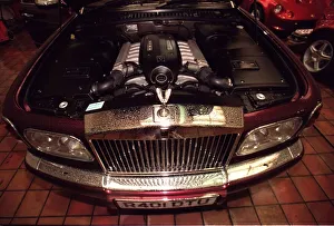 Rolls Royce Silver Seraph March 1998 inside engine of luxury car Rolls Royce Silver Seraph March 1998 inside engine of luxury car