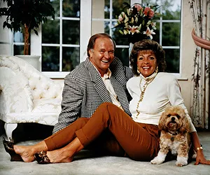 Ron Atkinson Football Manager sitting with his wife Margaret and his dog Rambo Ron Atkinson Football Manager sitting with his wife Margaret and his dog Rambo