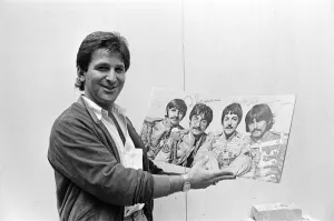 Ron Lando, from San Fransisco, a private collector, bought The Sgt Peppers Lonely Hearts Ron Lando, from San Fransisco, a private collector, bought The Sgt Peppers Lonely Hearts