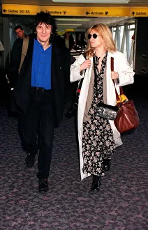 Ronnie Wood at London Airport February 1994 Ronnie Wood at London Airport February 1994