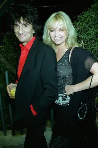 Ronnie Wood and wife Jo Wood at Home nightclub Sept 1999 Ronnie Wood at Ronnie Wood and wife Jo Wood at Home nightclub Sept 1999 Ronnie Wood at