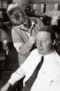 Rory Bremner - Comedian - May 1988 in the Make-up chair A©mirrorpix Rory Bremner - Comedian - May 1988 in the Make-up chair A©mirrorpix