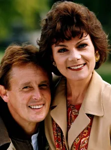 Ross Davidson actor and Briony McRoberts actress Take the High Road Ross Davidson actor and Briony McRoberts actress Take the High Road