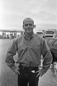Ross Kemp seen here during a break in filming Eastenders at the Eastern Docks, Dover Ross Kemp seen here during a break in filming Eastenders at the Eastern Docks, Dover