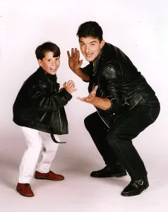 Rossi Higgins left with John Altman actor who played Nick Cotton from Eastenders Rossi Higgins left with John Altman actor who played Nick Cotton from Eastenders