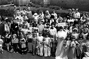Royal Wedding Celebrations In Ulster July 1981 A fancy dress parade was Royal Wedding Celebrations In Ulster July 1981 A fancy dress parade was