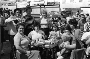 Royal Wedding Celebrations In Ulster July 1981 A soft drinks toast to the Royal Royal Wedding Celebrations In Ulster July 1981 A soft drinks toast to the Royal