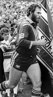 Rugby League player for Australia and Widnes Noel Cleal. October 1986 Rugby League player for Australia and Widnes Noel Cleal. October 1986