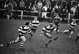 Rugby match, Bradford v Coventry. 7th December 1974 Rugby match, Bradford v Coventry. 7th December 1974