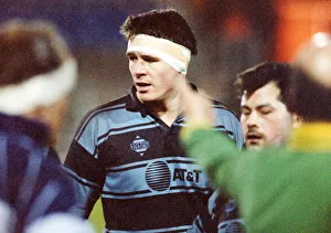 Rugby player, Stuart Roy, Cardiff. Circa 1995 Rugby player, Stuart Roy, Cardiff. Circa 1995