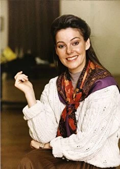 Images Dated 10th February 1993: Ruthie Henshall Actress and star of the stage musical Crazy For You about the music of