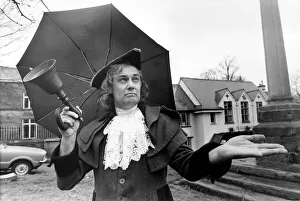 Ryton's Town Crier Noel Rippeth had nothing to ring his bell about as the torrential Ryton's Town Crier Noel Rippeth had nothing to ring his bell about as the torrential