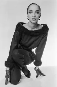 Sade, pictured in the studio, March 1984. Helen Folasade Adu Sade, pictured in the studio, March 1984. Helen Folasade Adu