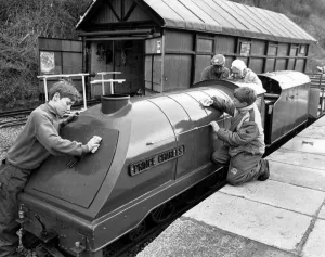 Saltburn's miniature railway is back on track after years in the sidings Saltburn's miniature railway is back on track after years in the sidings