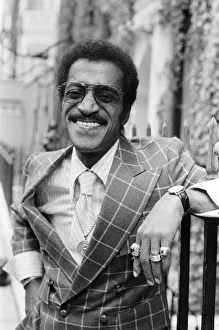 Sammy Davis Jr in the UK for his stage show at the London Palladium Sammy Davis Jr in the UK for his stage show at the London Palladium