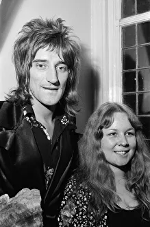 Sandy Denny, top female singer, and Rod Stewart, top male singer Sandy Denny, top female singer, and Rod Stewart, top male singer