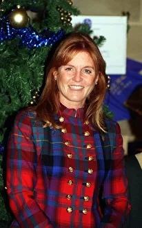 Sarah Duchess Of York at Denibes Vineyard Dorking December 1997 where she presented Sarah Duchess Of York at Denibes Vineyard Dorking December 1997 where she presented