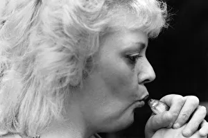 Saved: Liz Ledger yesterday showing how she breathed life back into Hughie Saved: Liz Ledger yesterday showing how she breathed life back into Hughie