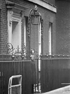 Scene outside Downing Street, London, 30th November 1982 Scene outside Downing Street, London, 30th November 1982