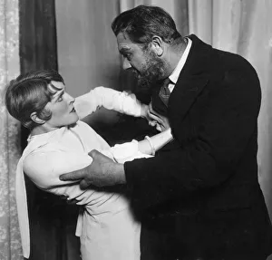 Scene from the play Twelve Miles. 30th January 1927 Scene from the play Twelve Miles. 30th January 1927