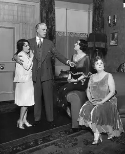 Scene from the play The Patsy. 16th January 1929 Scene from the play The Patsy. 16th January 1929