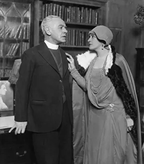 Scene from the play Through The Veil. 5th February 1930 Scene from the play Through The Veil. 5th February 1930