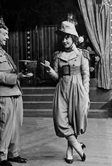 Scene from the theatre play The Happy Day. 11 June 1916 Scene from the theatre play The Happy Day. 11 June 1916