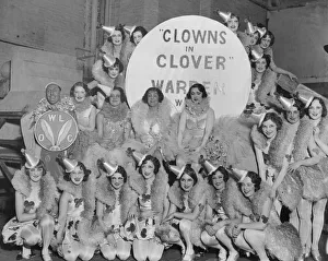 Scene from thre play Clowns in Clover at the Adelphi Theatre in London starring Bobbie Scene from thre play Clowns in Clover at the Adelphi Theatre in London starring Bobbie