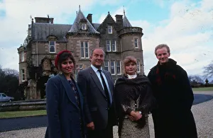 Scene from TV programme Take The High Road February 1987 Ross Giffords family Scene from TV programme Take The High Road February 1987 Ross Giffords family