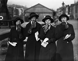Schoolgirls from Colston's Girls School in Bristol celebrate Colston Day with a Schoolgirls from Colston's Girls School in Bristol celebrate Colston Day with a