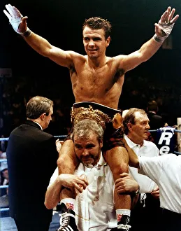 Scotlands Pat Clinton the WBO World Flyweight title holder Scotlands Pat Clinton the WBO World Flyweight title holder