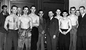 Scottish Boxers April 1945 Harry Swinburn Jimmy Dunn Billy Kelly Charles Kerr Jimmy Scottish Boxers April 1945 Harry Swinburn Jimmy Dunn Billy Kelly Charles Kerr Jimmy