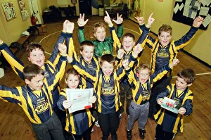 Scouts from Skelton who sent their old football strip to orphans in Poland Scouts from Skelton who sent their old football strip to orphans in Poland