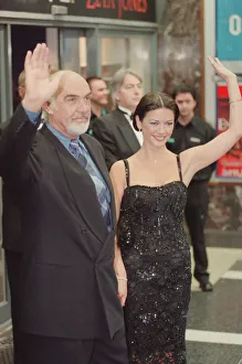 Sean Connery and Catherine Zeta-Jones at the film premiere of 'Entrapment" Sean Connery and Catherine Zeta-Jones at the film premiere of 'Entrapment"