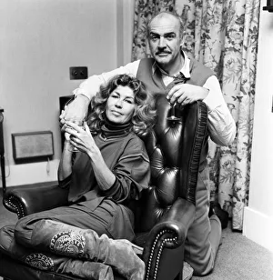 Sean Connery with his wife Micheline. 21st November 1981 Sean Connery with his wife Micheline. 21st November 1981
