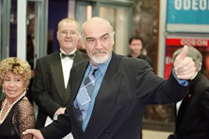 Sean Connery and his wife Micheline at the film premiere of 'Entrapment" Sean Connery and his wife Micheline at the film premiere of 'Entrapment"