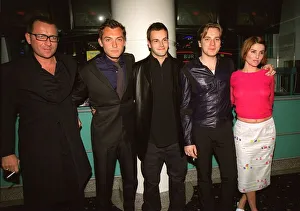 Sean Pertwee with actors (l-r) Jude Law, Jonny Lee Miller Sean Pertwee with actors (l-r) Jude Law, Jonny Lee Miller