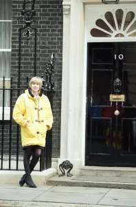 Selina Scott at 10 Downing Street amid the Conservative Party leadership battle Selina Scott at 10 Downing Street amid the Conservative Party leadership battle