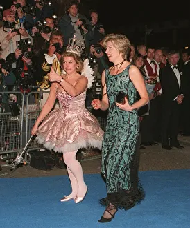 Selina Scott TV Presenter arrives dressed in 1920's style dress at the 50th Birthday Selina Scott TV Presenter arrives dressed in 1920's style dress at the 50th Birthday