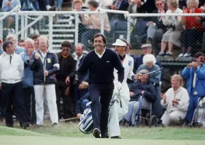 Seve Ballesteros at 1988 British Open July 1988 Seve Ballesteros at 1988 British Open July 1988