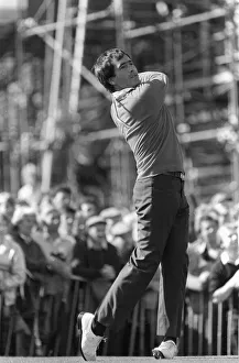Sevvy Ballesteros in action during the Ryder Cup September 1985 Sevvy Ballesteros in action during the Ryder Cup September 1985