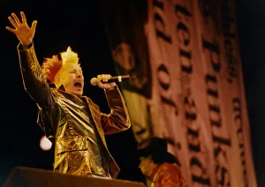Sex Pistols perform at the Phoenix Festival, Long Marston Airfield, near Stratford Sex Pistols perform at the Phoenix Festival, Long Marston Airfield, near Stratford