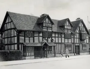 Shakespeare's Birthplace, Stratford-upon-Avon. 11/09/1972 Shakespeare's Birthplace, Stratford-upon-Avon. 11/09/1972
